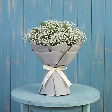 Букет цветов из:  Гипсофила в Покрово-Пригородном