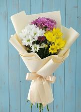 Букет цветов из:  Хризантемы в Покрово-Пригородном
