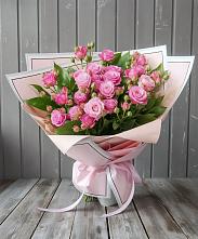 Букет Розовый кустик #REPLACE_PRED# Покрово-Пригородном