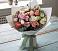Букет цветов из: Розы, Лизиантусы и Гвоздики в Покрово-Пригородном
