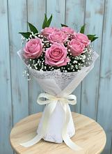 Букет цветов из:  Розы в Покрово-Пригородном