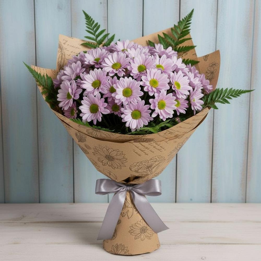 Букет цветов из: Хризантемы в Покрово-Пригородном