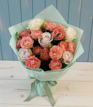 Букет цветов из:  Розы в Покрово-Пригородном