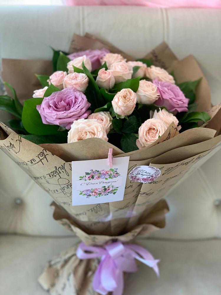 Букет цветов из: Розы в Покрово-Пригородном