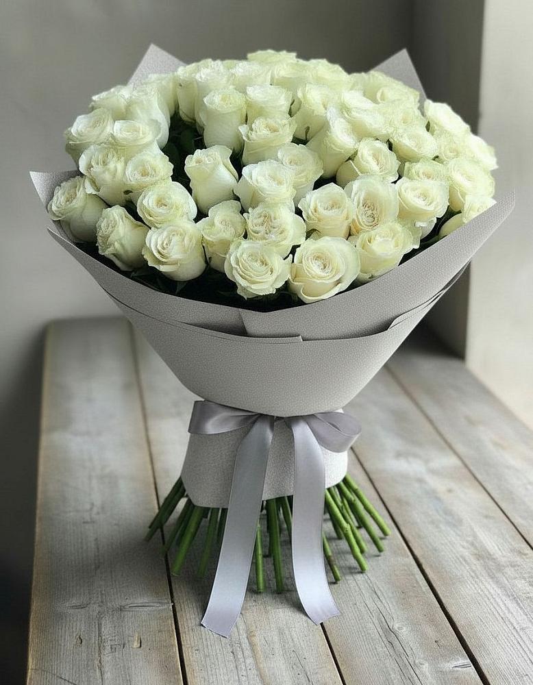 Букет 35 Белых роз в Покрово-Пригородном