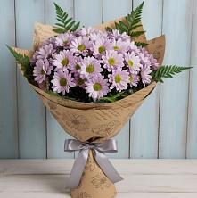 Букет цветов из:  Хризантемы в Покрово-Пригородном