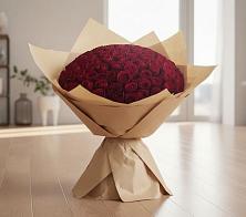 Букет 101 Красная роза в Покрово-Пригородном