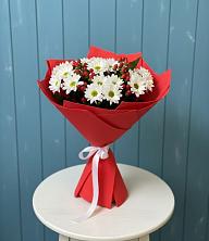 Букет цветов из:  Хризантемы в Покрово-Пригородном