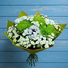 Букет цветов из:  Хризантемы в Покрово-Пригородном