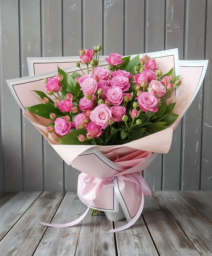 Букет Розовый кустик в Покрово-Пригородном