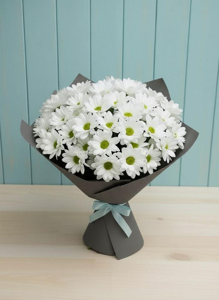 Букет цветов из: Хризантемы в Покрово-Пригородном