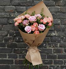 Букет цветов из:  Розы в Покрово-Пригородном