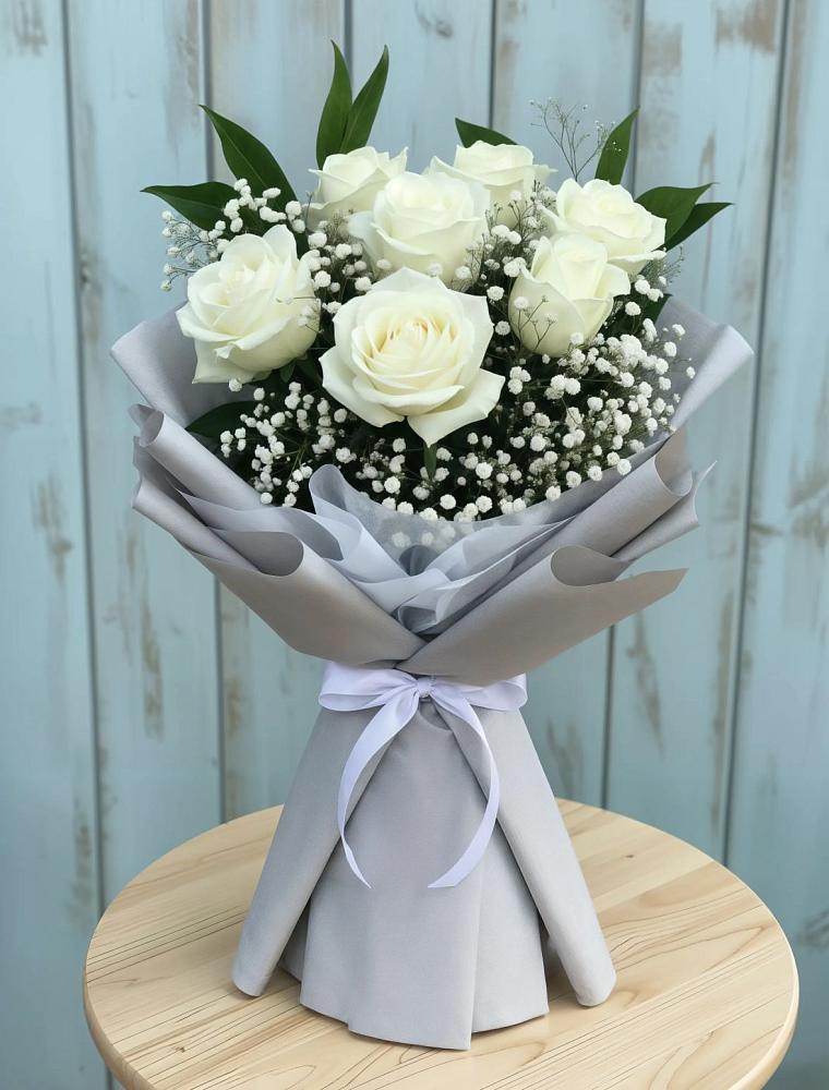 Букет цветов из: Розы в Покрово-Пригородном