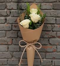 Букет цветов из:  Розы в Покрово-Пригородном