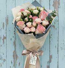 Букет цветов из:  Розы в Покрово-Пригородном