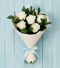 Букет цветов из:  Розы в Покрово-Пригородном
