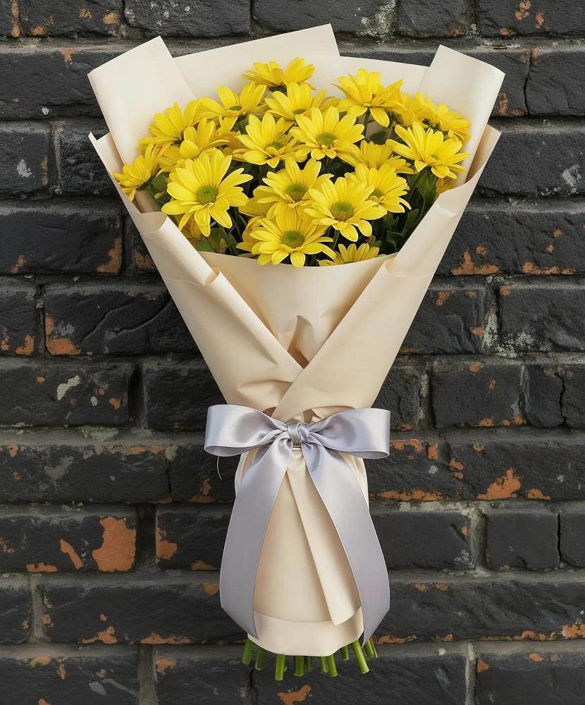 Букет цветов из: Хризантемы в Покрово-Пригородном