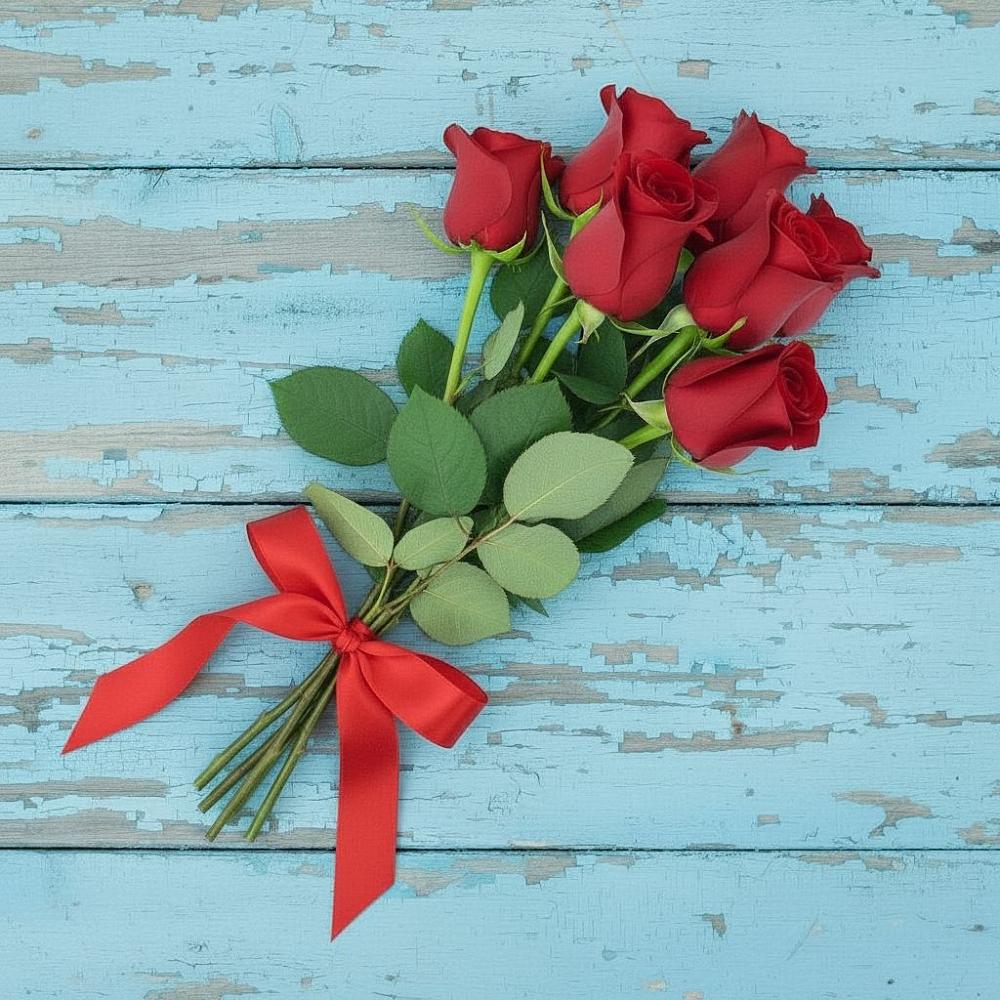 Букет Красные розы в Покрово-Пригородном