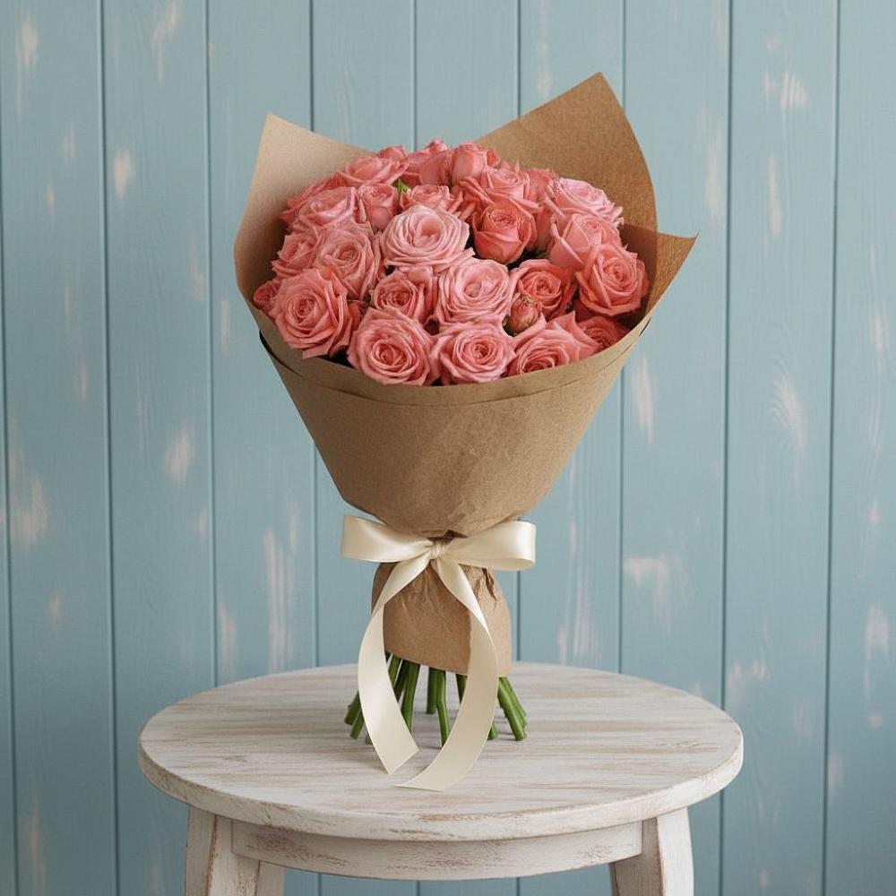 Букет цветов из: Розы в Покрово-Пригородном