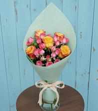 Букет цветов из:  Розы в Покрово-Пригородном