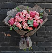 Букет цветов из:  Розы в Покрово-Пригородном